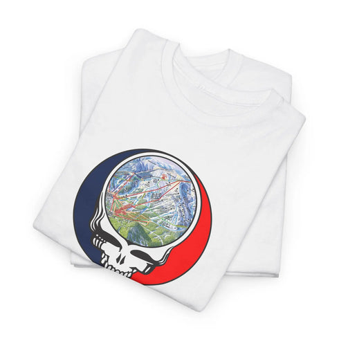 Whitefish Trail Map Stealie Grateful Dead T-Shirt