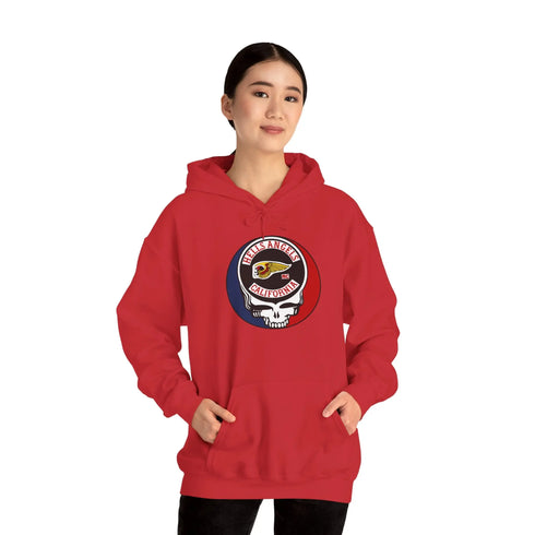 Grateful Dead - Hells Angels Stealie Unisex Heavy Blend Hoodie - StealieShop