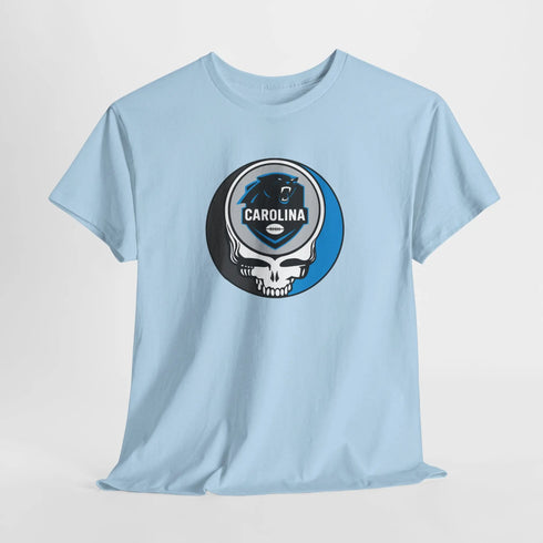Grateful Dead - Carolina Panthers Grateful Dead Steal Your Face T-Shirt - NFL - StealieShop
