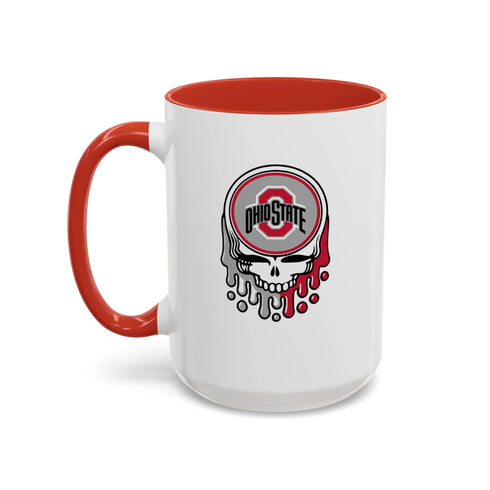 Ohio State University Grateful Dead Stealie Coffee Mug (11oz or 15oz) Printify