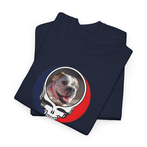 Custom Dog Stealie Unisex Grateful Dead T-Shirt (54)