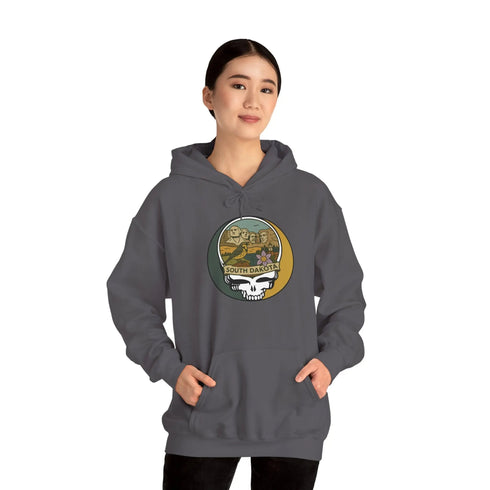 South Dakota Stealie Unisex Heavy Blend Hoodie