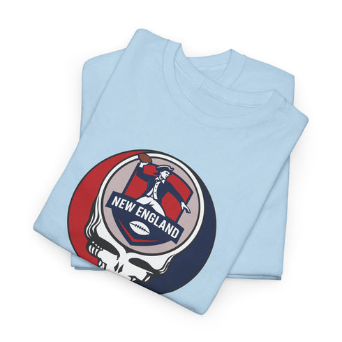 New England Football Stealie T-Shirt - Gridiron Collection