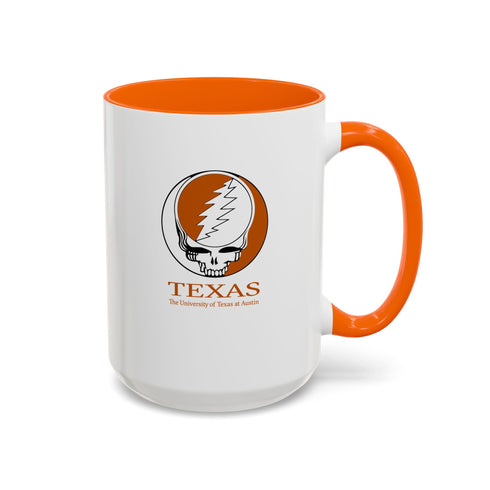 Grateful Dead - University of Texas Grateful Dead Stealie Coffee Mug (11oz or 15oz) - StealieShop