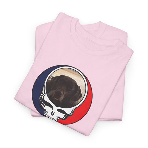 Custom Dog Stealie Unisex Grateful Dead T-Shirt (74)