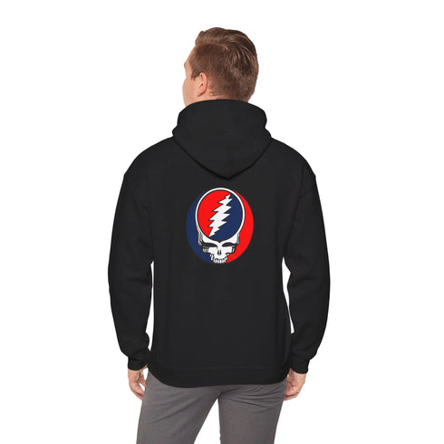 Grateful Dead - Classic Stealie Back Print Grateful Dead Hoodie - StealieShop