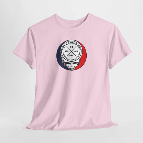 Grateful Dead - Cula Seafood Steal Your Face Grateful Dead Grateful Dead T-Shirt - StealieShop