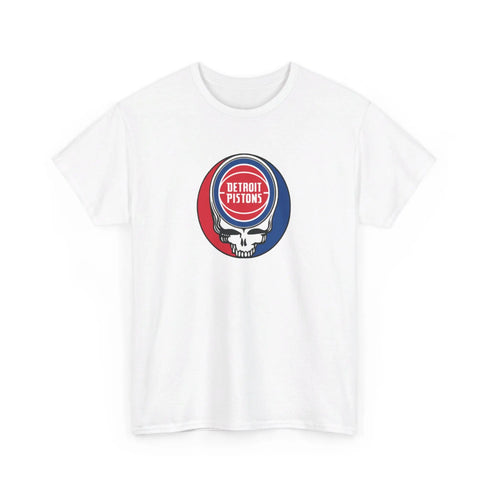 Detroit Pistons Grateful Dead T-Shirt - NBA - StealieShop