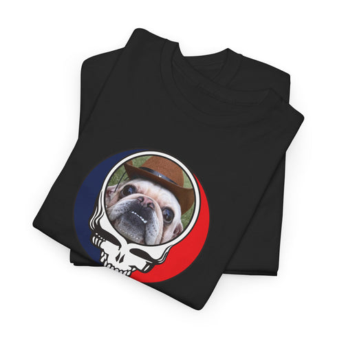 Custom Dog Stealie Unisex Grateful Dead T-Shirt (110)