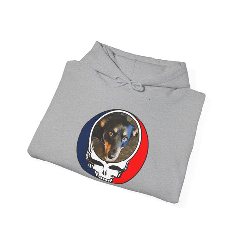 Custom Dog Stealie Premium Unisex Stealie Hoodie (130)