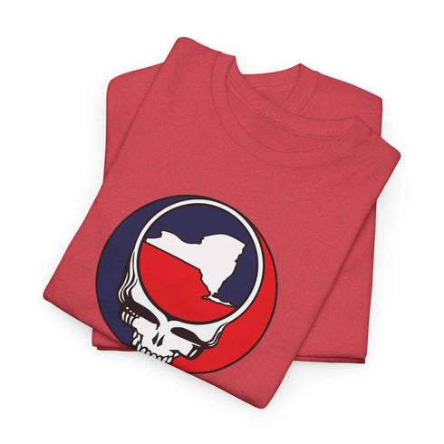 New York Map Stealie Grateful Dead Grateful Dead T-Shirt