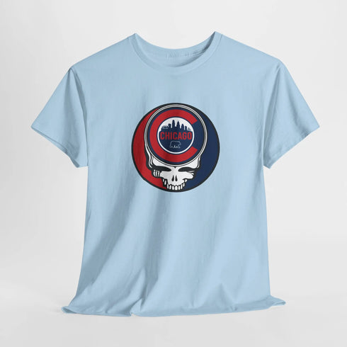 Grateful Dead - Chicago Cubs Grateful Dead Steal Your Face T-Shirt - MLB - StealieShop