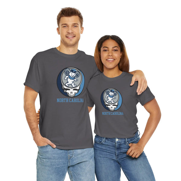 Grateful Dead - North Carolina Stealie Grateful Dead T-Shirt - StealieShop