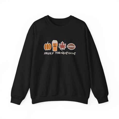 Life is dead. Happy Thanksgiving Unisex Crewneck Sweatshirt