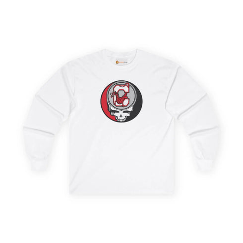 Grateful Dead - Cortland State Stealie Grateful Dead Long Sleeve Tee - StealieShop