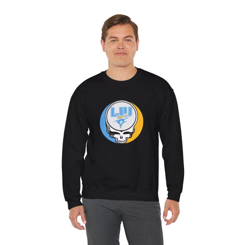 Grateful Dead - LIU Nursing Grateful Dead Stealie Crewneck Sweatshirt - StealieShop