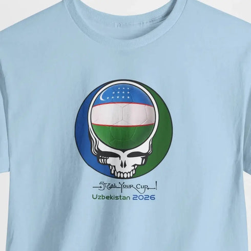 2026 Uzbekistan World Cup "Steal Your Cup" Grateful Dead T-Shirt