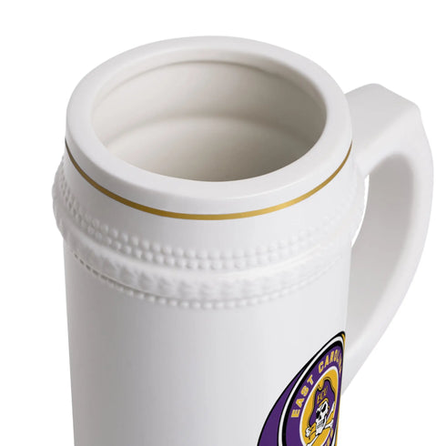 East Carolina University Pirates Grateful Dead Stealie Beer Stein Mug - StealieShop