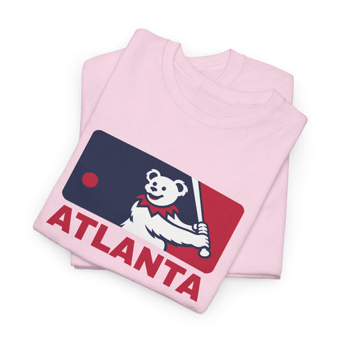 Atlanta Braves Dancing Bear MLB Logo Unisex Grateful Dead T-Shirt