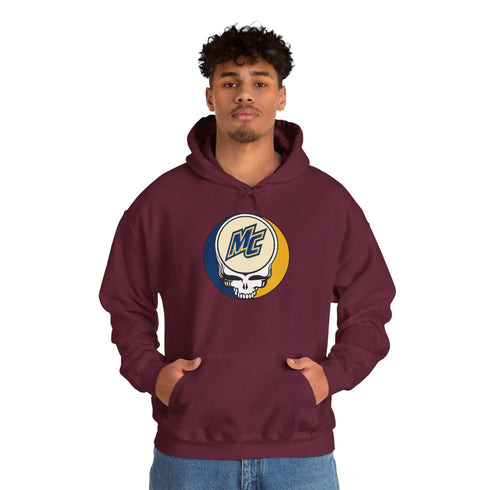 Merrimack College Grateful Dead Steal Your Face Unisex Hoodie StealieShop