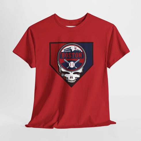 Grateful Dead - Home Run Collection: Boston Edition Grateful Dead Steal Your Face T-Shirt - StealieShop
