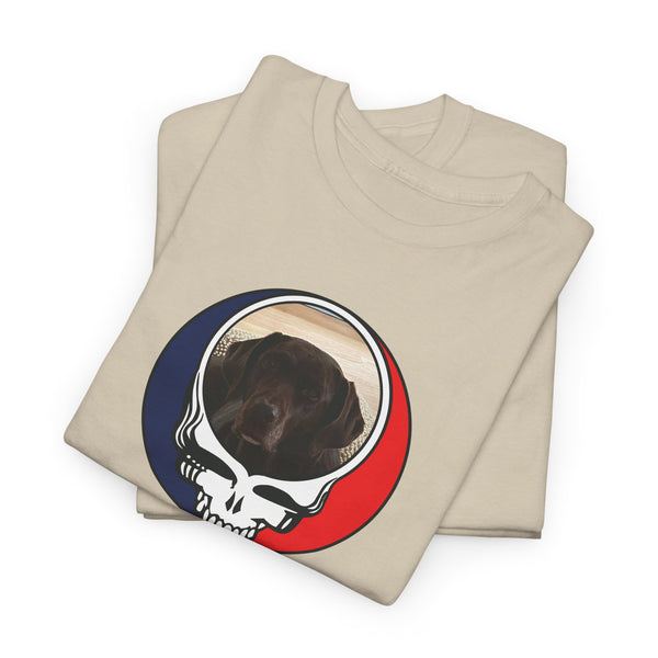 Custom Dog Stealie Unisex Grateful Dead T-Shirt (74)