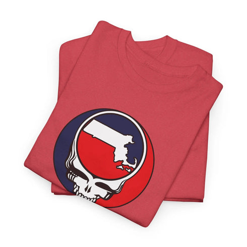 Massachusetts Map Stealie Grateful Dead T-Shirt