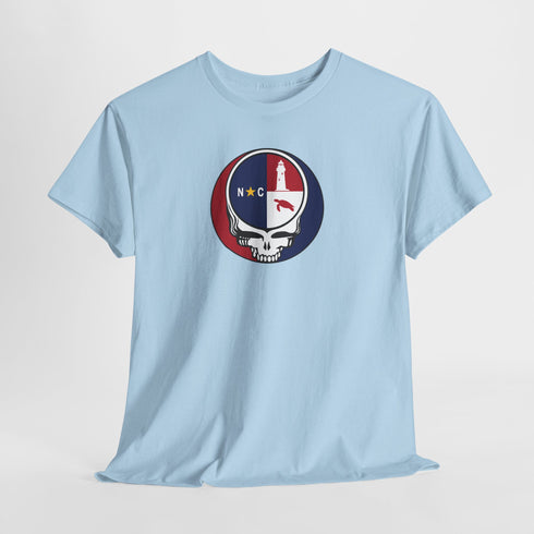 North Carolina "Unofficial" State Flag Stealie Grateful Dead T-Shirt