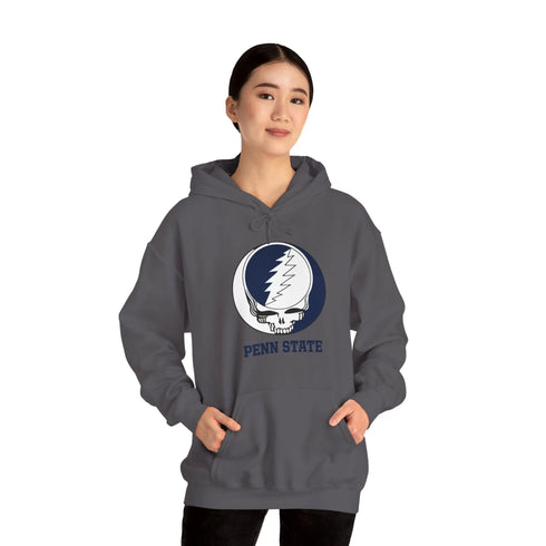 Penn State Stealie Grateful Dead Unisex Heavy Blend Hoodie