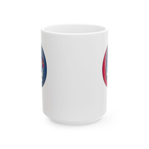 Atlanta Braves Logo Stealie Ceramic Mug - MLB