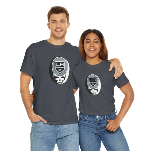 LA Kings Grateful Dead Steal Your Face T-Shirt - NHL - StealieShop