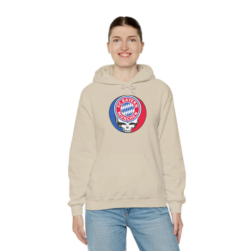 Bayern Munich Grateful Dead Steal Your Face Unisex Hoodie StealieShop