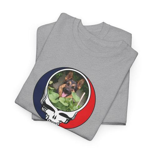 Custom Dog Stealie Unisex Grateful Dead T-Shirt (43)