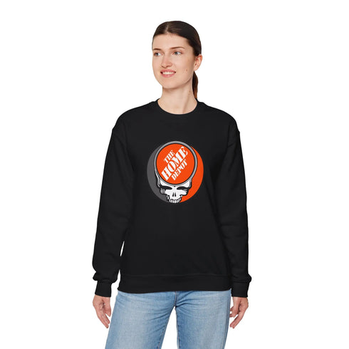 Grateful Dead - Home Depot Stealie Crewneck Sweatshirt - StealieShop