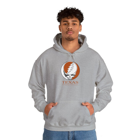 University of Texas Grateful Dead Unisex Heavy Blend Hoodie - Hooded Sweatshirt - UT Austin - StealieShop