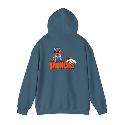 Denver Broncos Dancing Bear Unisex Hoodie - NFL - StealieShop