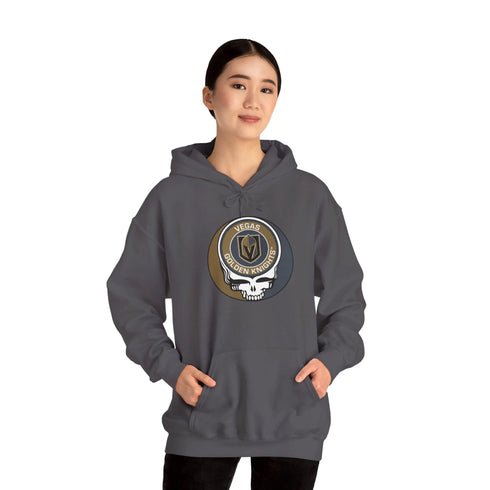 Vegas Golden Knights Grateful Dead Unisex Heavy Blend Hoodie StealieShop