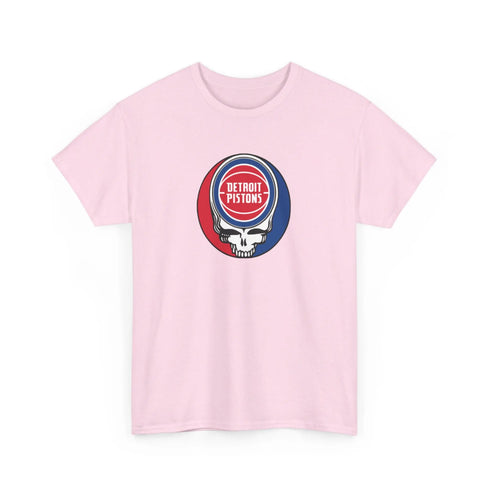 Detroit Pistons Grateful Dead T-Shirt - NBA - StealieShop