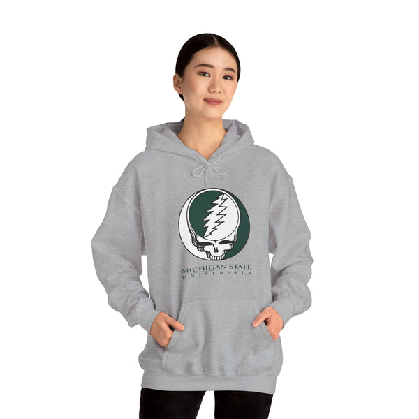 Michigan State University Grateful Dead Hoodie StealieShop