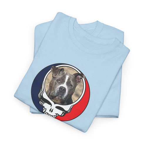 Custom Dog Stealie Unisex Grateful Dead T-Shirt (94)