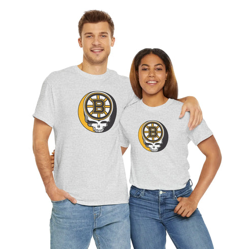 Boston Bruins Grateful Dead Steal Your Face T-Shirt - NHL Printify