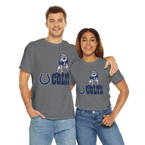 Indianapolis Colts Dancing Bear Grateful Dead T-Shirt - NFL - StealieShop