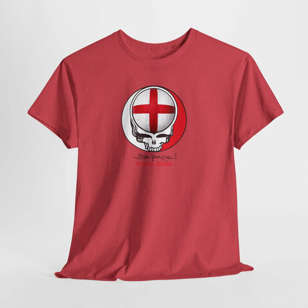 2026 England World Cup "Steal Your Cup" Grateful Dead T-Shirt