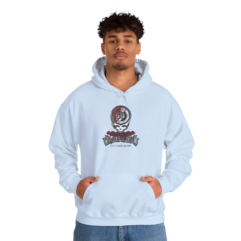 Grateful Dead 60th Anniversary Steal Your Face Hoodie StealieShop