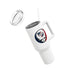 Grateful Dead - Catholic University Stealie "Fat Man" Tumbler, Double Insulated 40oz Travel Mug - StealieShop