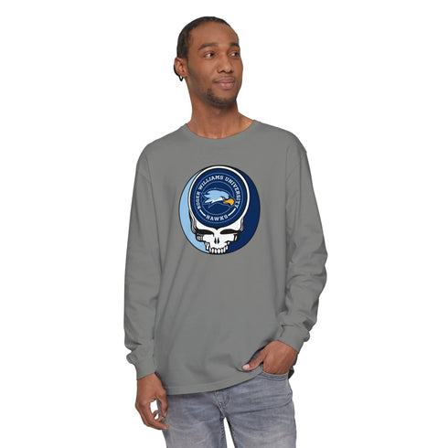 Roger Williams University Garment-Dyed Long Sleeve T-Shirt StealieShop