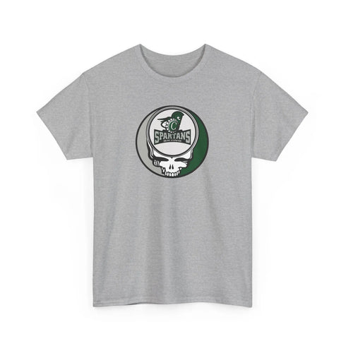 Grateful Dead - Castleton Spartans Skiing Grateful Dead T-Shirt - StealieShop