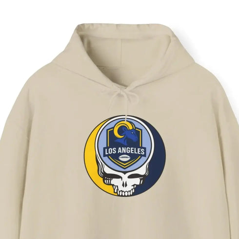 Grateful Dead - The Gridiron Collection: Los Angeles Edition Stealie Grateful Dead Hooded Sweatshirt - NFL - StealieShop
