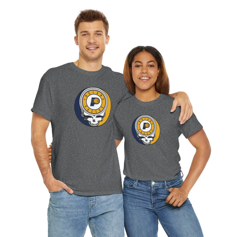 Indiana Pacers Grateful Dead Steal Your Face T-Shirt StealieShop