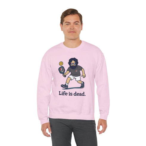 Grateful Dead - Jerry's in A Pickle | Life is dead. Crewneck Sweatshirt - StealieShop